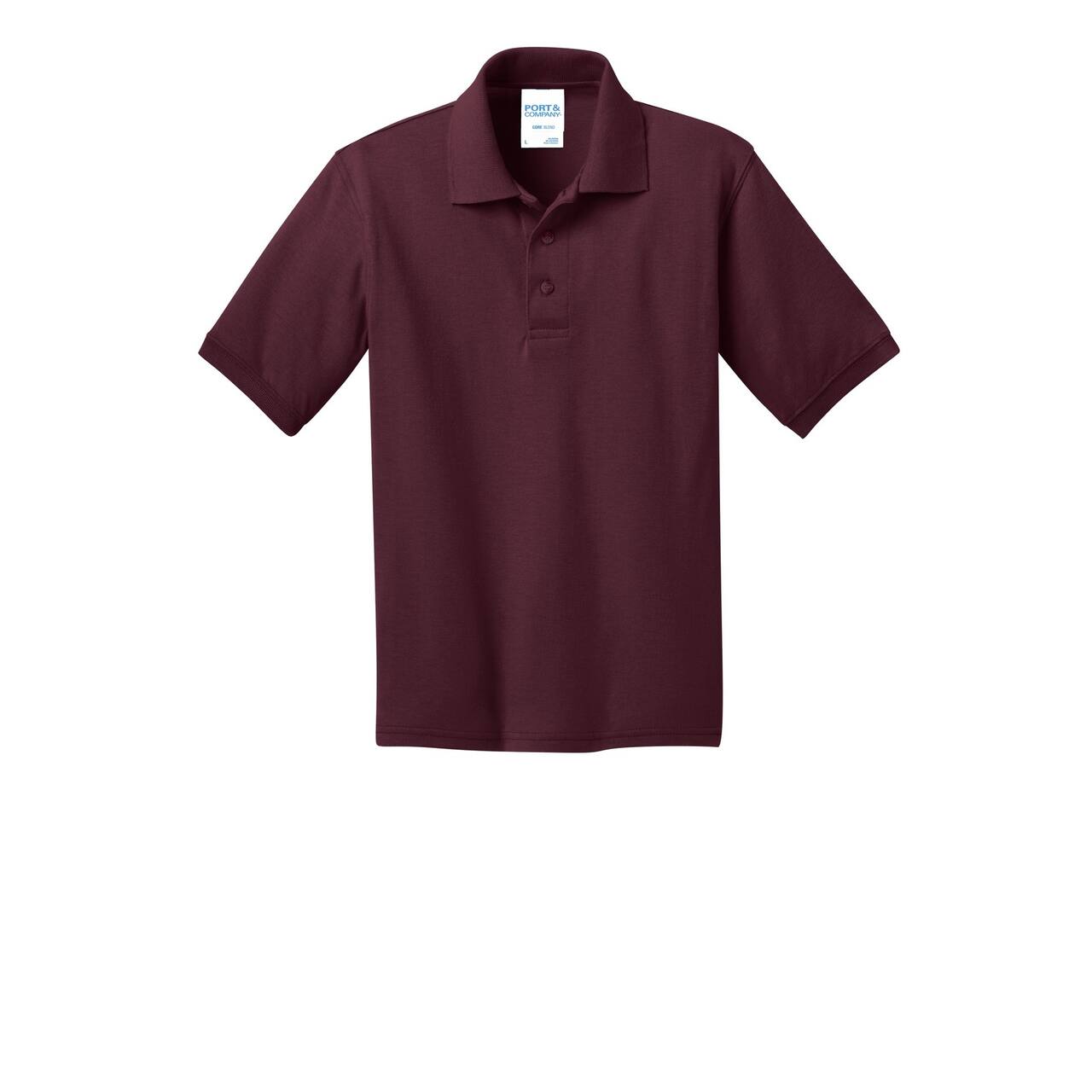 Port & Company® Youth Core Blend Jersey Knit Polo